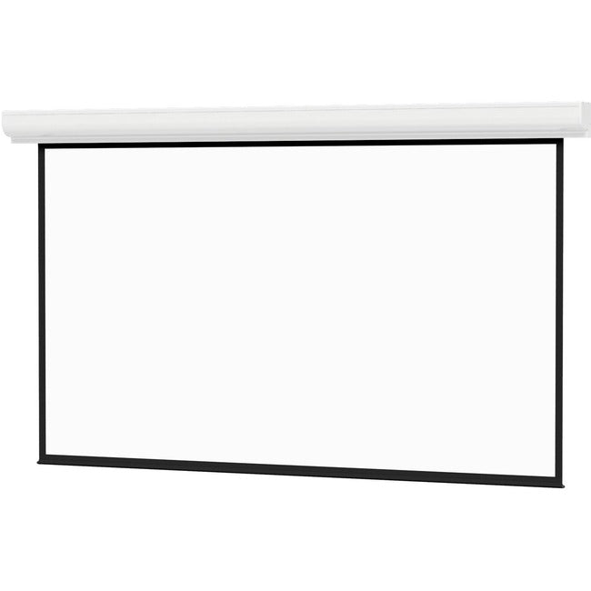 88341LS Contour Electrol 153" Motorized Projection Screen - Matte White Wall Ceiling Mount | TecISoft