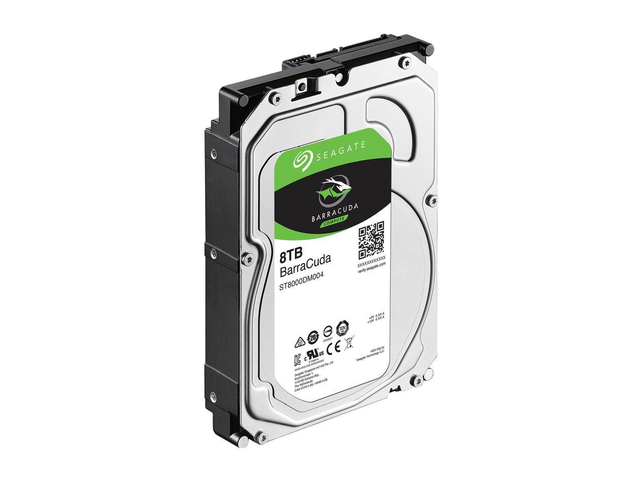 8TB Desktop Hard Drive - BarraCuda SATA Storage Solution | Seagate ST8000DM004