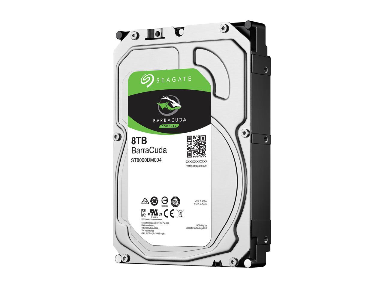 8TB Desktop Hard Drive - BarraCuda SATA Storage Solution | Seagate ST8000DM004