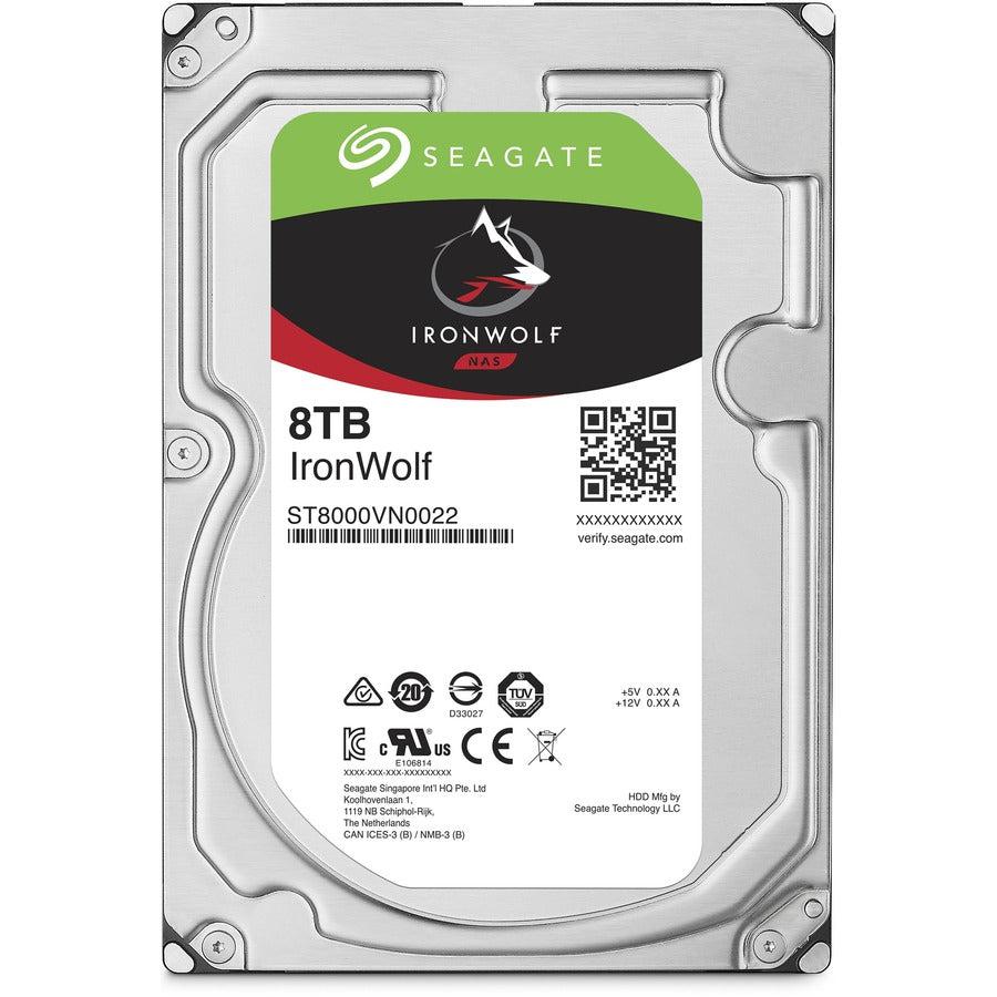 8TB NAS Hard Drive - Seagate IronWolf SATA 6Gb/s | Tecisoft ST8000VN0022