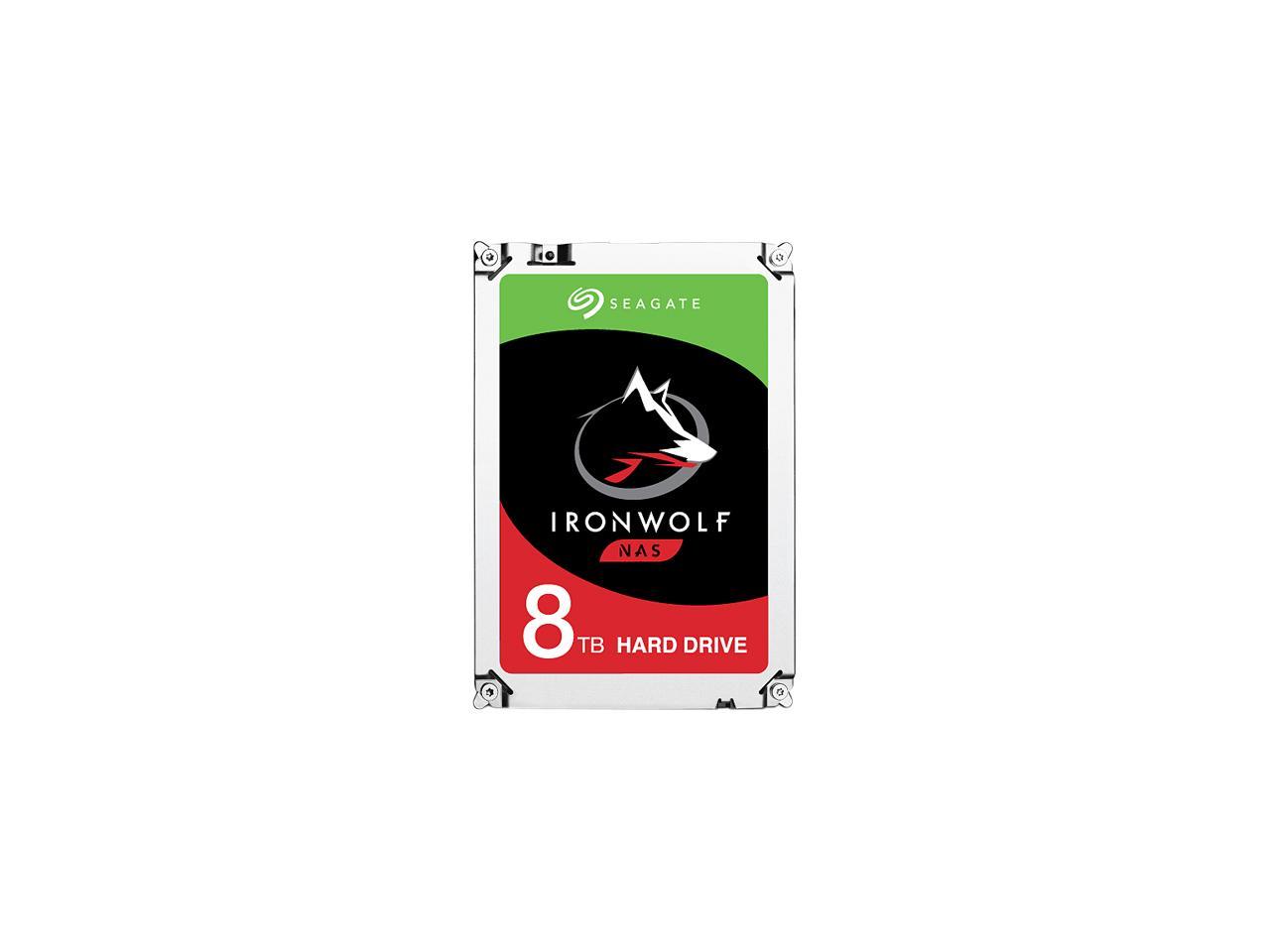 8TB NAS Hard Drive - Seagate IronWolf SATA 6Gb/s | Tecisoft ST8000VN0022