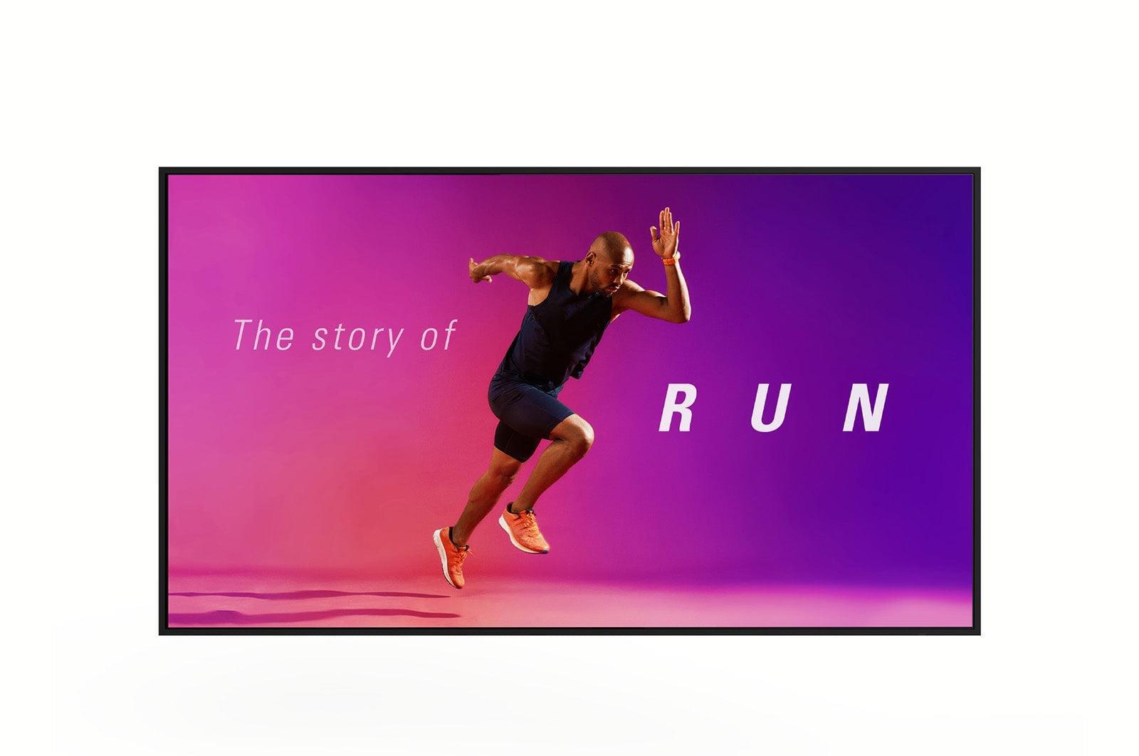 98" UHD Digital Signage Display - Large Screen High Brightness | TecISoft 98UM5J-B