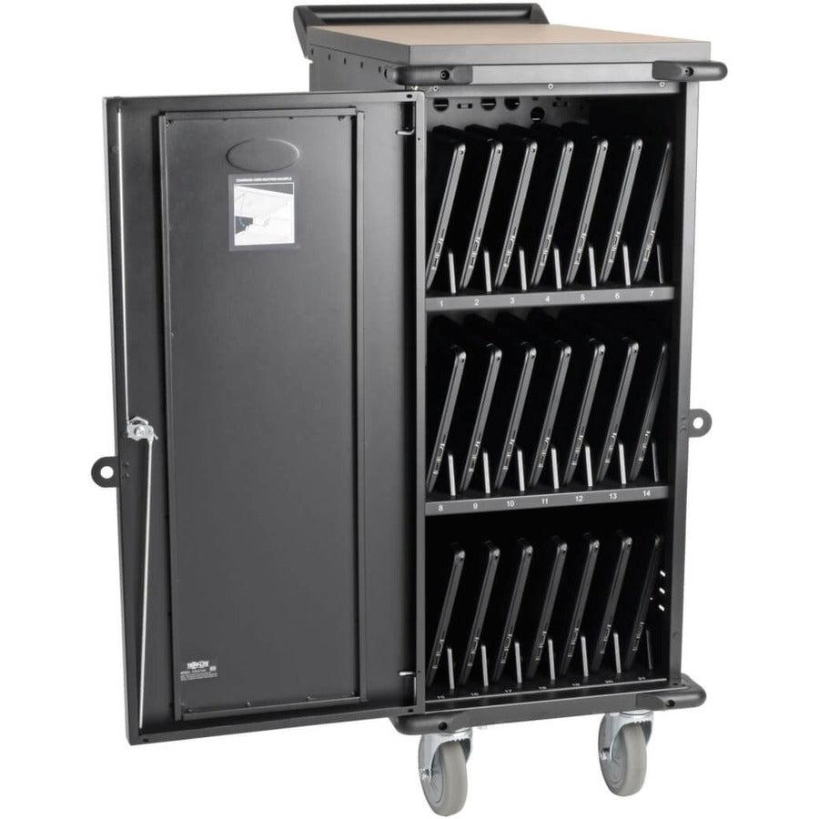 AC Charging Cart for 21 Devices - Laptops & Chromebooks | Tripp Lite by Eaton CSC21AC