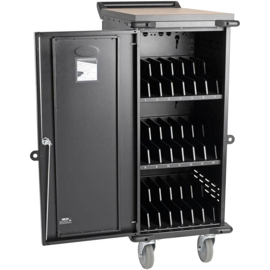 AC Charging Cart for 21 Devices - Laptops & Chromebooks | Tripp Lite by Eaton CSC21AC