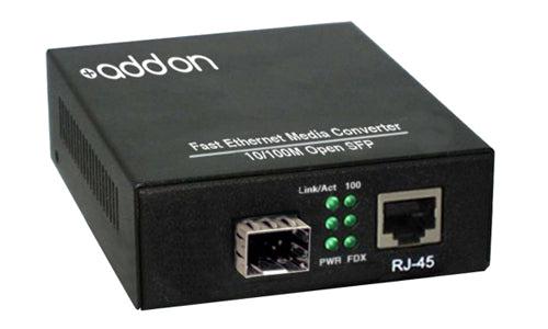 ADD-FMC-FX-SFP Media Converter - RJ-45 to Open SFP Port