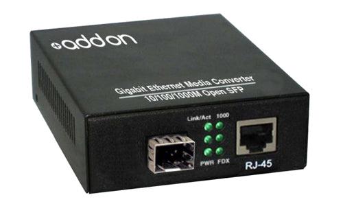 ADD-GMC-SFP Gigabit Media Converter - Open SFP Port