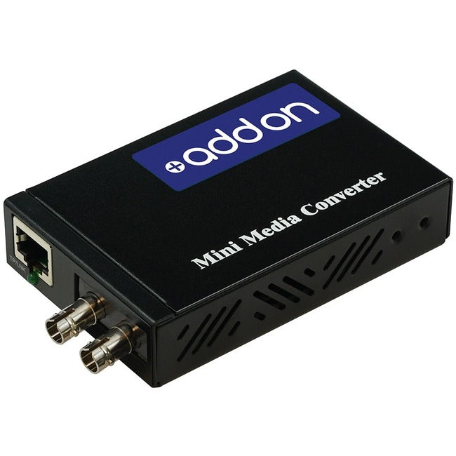 ADD-GMCMN-LX-4ST Mini Media Converter - 10/100/1000Base-TX to 1000Base-LX Single-Mode Fiber ST
