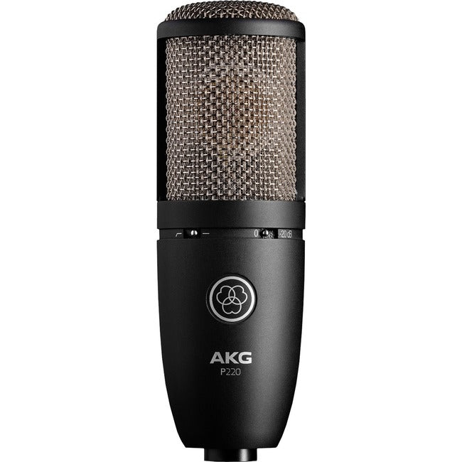AKG P220 Wired Condenser Microphone - Black 3101H00420