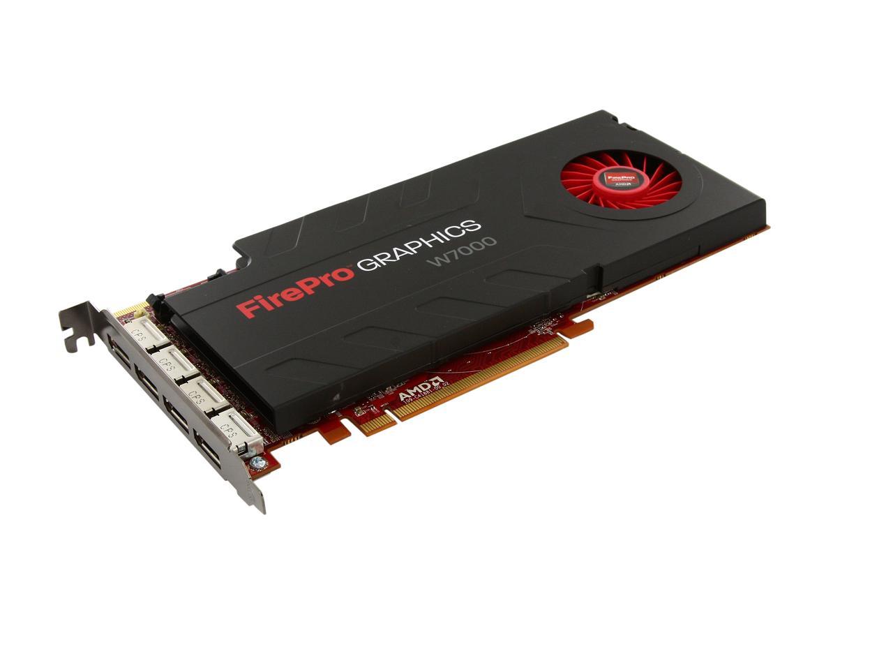 Amd Firepro W7000 100-505634(100-505848) 4Gb 256-Bit Gddr5 Pci Express 3.0 X16 Crossfire Supported Workstation Video Card