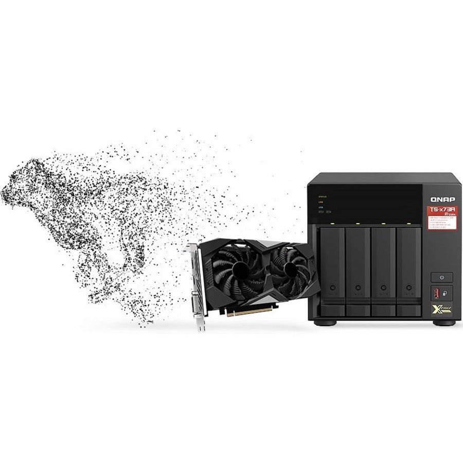 AMD Ryzen 4-Bay NAS - QNAP TS-473A-8G-US with 2.5GbE PCIe Expansion | QNAP