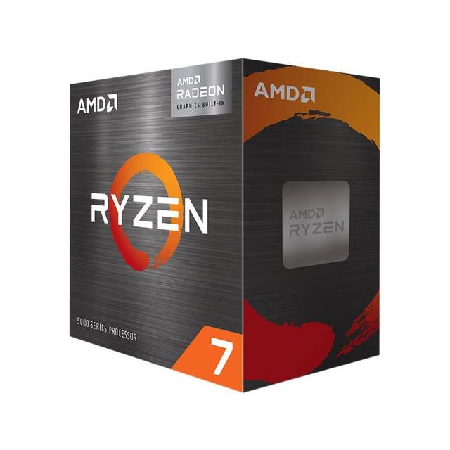 AMD Ryzen 7 5700G Desktop Processor with Integrated Graphics 100-100000263BOX