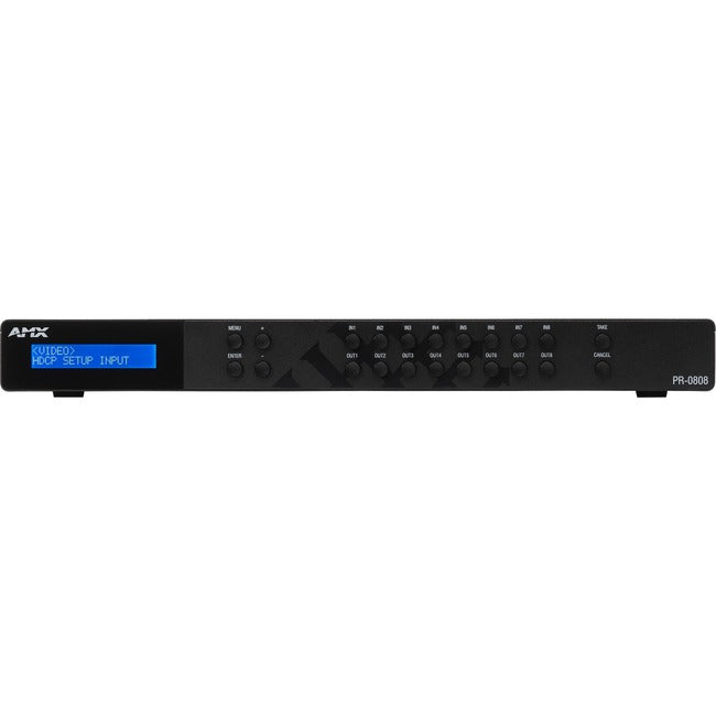 AMX 8x8 4K60 HDMI Switcher AMX-PR-0808