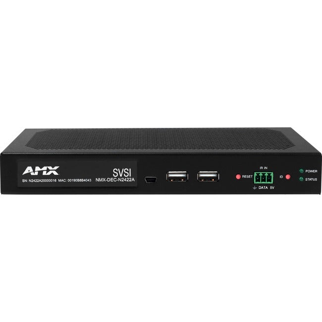 AMX JPEG 2000 4K60 4:4:4 Decoder FGN2422A-SA