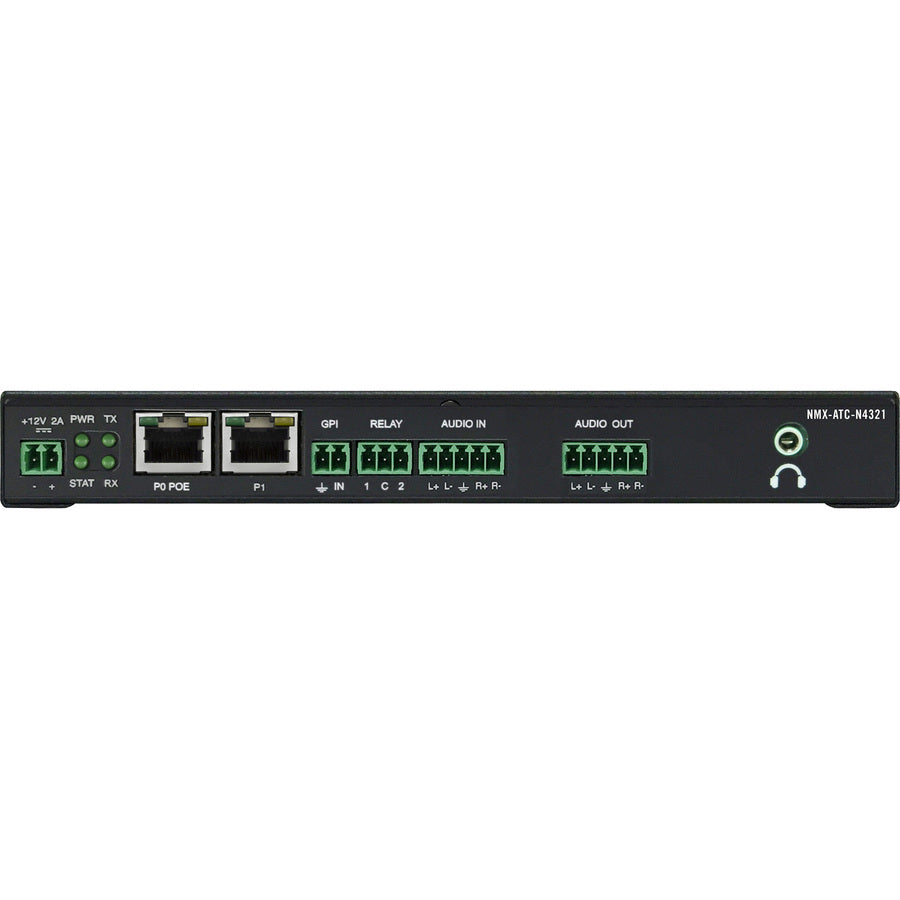 AMX NMX-ATC-N4321 Audio over IP Transceiver FGN4321-SA
