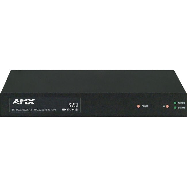 AMX NMX-ATC-N4321 Audio over IP Transceiver FGN4321-SA