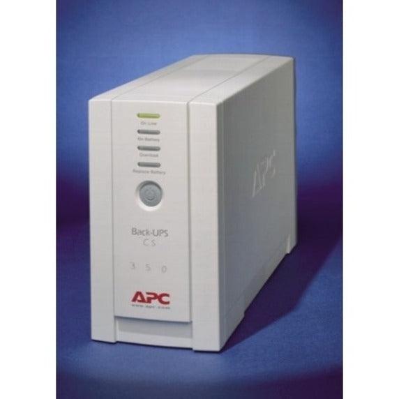 APC Back-UPS 350VA - Tower Battery Backup UPS with Surge Protection | TecSoft BK350EI