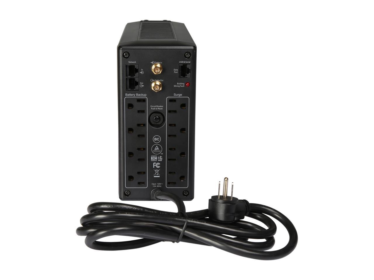 APC Back-UPS 850, Compact Tower, 850VA, LCD Display BX850M