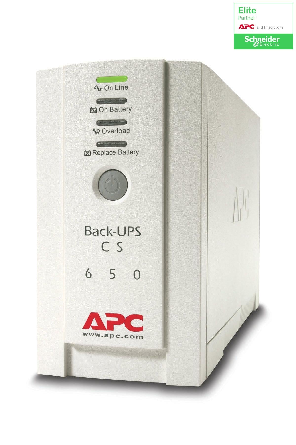 APC Back-UPS BK650EI - 650VA Tower UPS Battery Backup