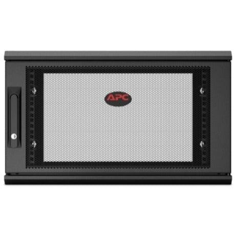 APC NetShelter 6U Wallmount Rack Enclosure Cabinet Single Hinged Server Depth AR106SH6