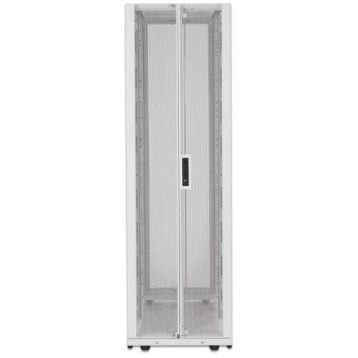 APC NetShelter SX 42U Server Rack Enclosure - White Data Center Cabinet | AR3100W