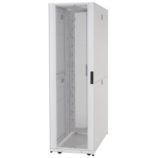 APC NetShelter SX 42U Server Rack Enclosure - White Data Center Cabinet | AR3100W
