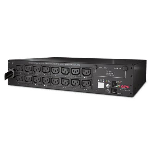 APC NetShelter Switched Rack PDU, 2U, 30A, 208V, 16 C13 outlet AP7911B