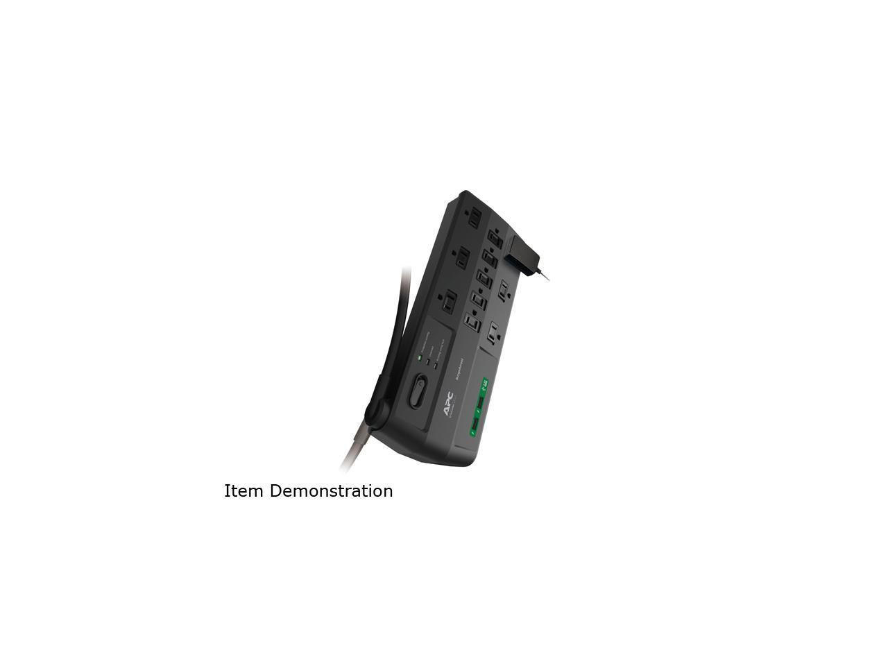 Apc P11U2 Performance Surgearrest 11-Outlet/ 120V/ 8 Ft/ 2880 Joules Surge Protector W/ 2X Usb Charging Ports