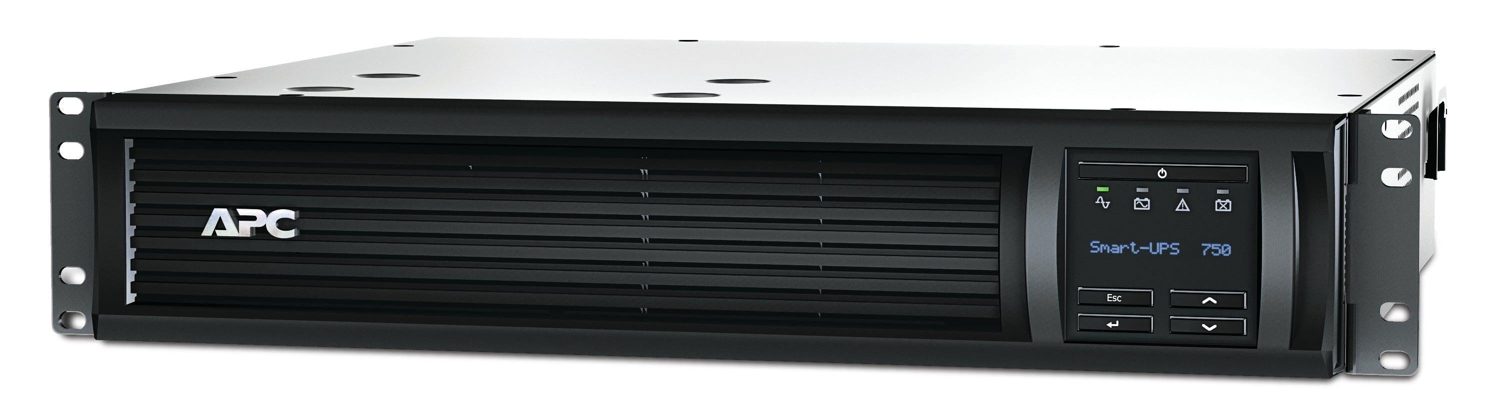 Apc Smt750Rm2Uc Uninterruptible Power Supply (Ups) Line-Interactive 0.75 Kva 500 W 6 Ac Outlet(S)