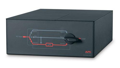 APC Service Bypass Panel- 200/208/240V 100A MBB Hardwire input (3) L6-30R (3) L6-20R output SBP10KRMT4U