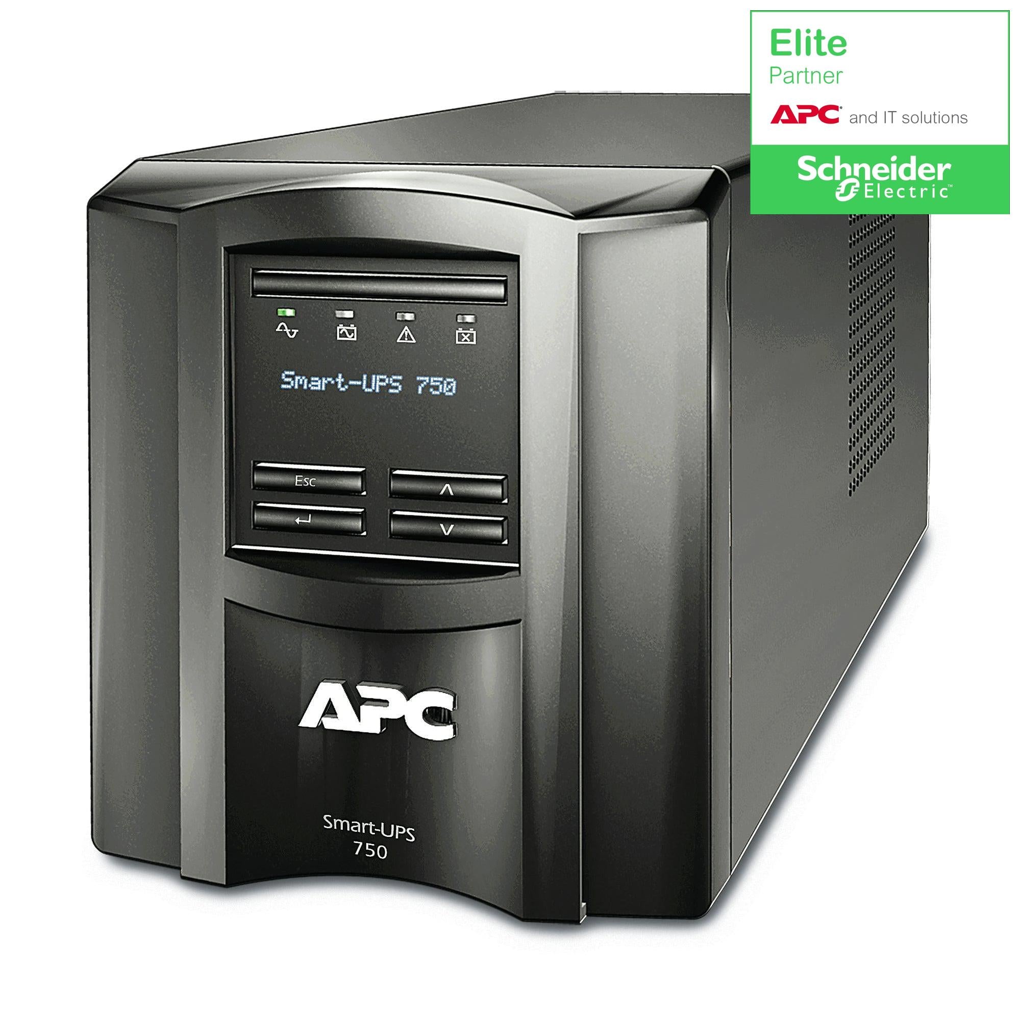APC Smart-UPS 750VA Tower - SmartConnect AVR Pure Sine Wave | TecISoft SMT750C
