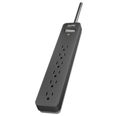 APC SurgeArrest - 6-Outlet Surge Protector 25ft Cord | Tecisoft PE625