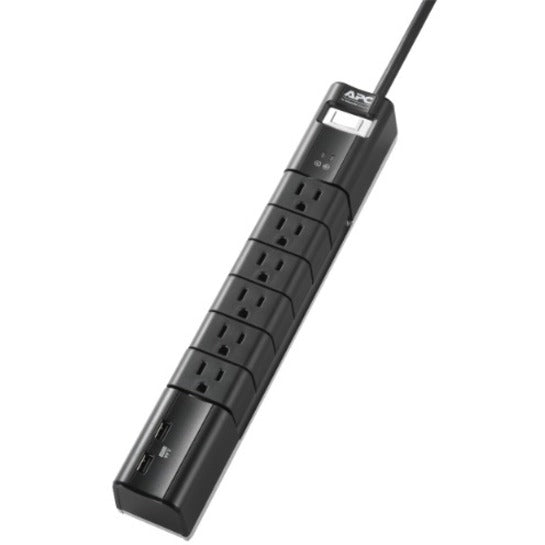 APC by Schneider Electric SurgeArrest Essential 6-Outlet Surge Suppressor/Protector PE6RU3