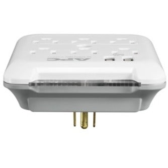 APC by Schneider Electric SurgeArrest Essential 6-Outlet Surge Suppressor/Protector PE6WU2