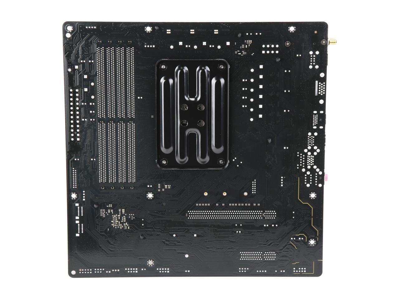 Asrock B450M/Ac Am4 Amd Promontory B450 Sata 6Gb/S Micro Atx Amd Motherboard