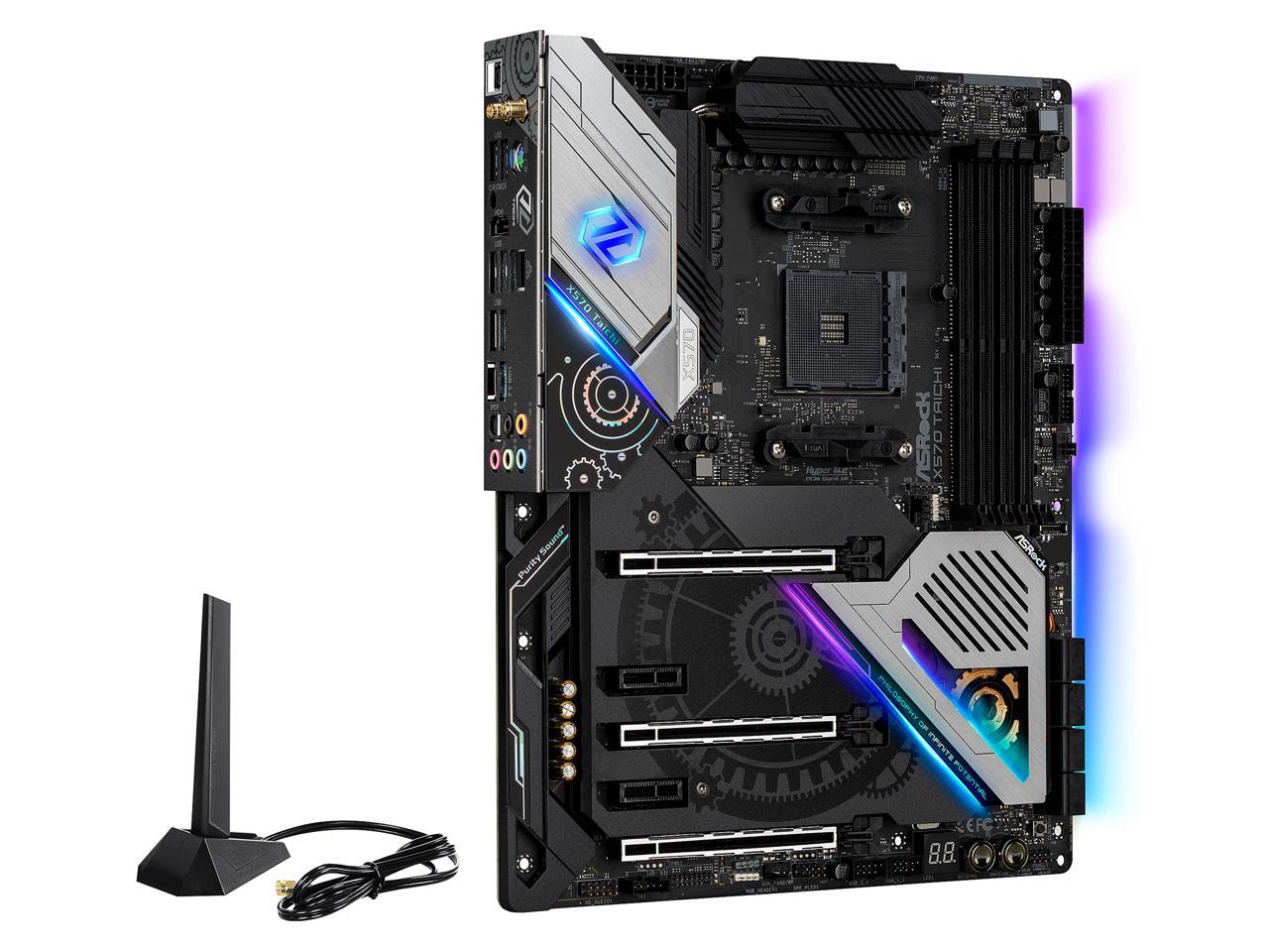 Asrock X570 Taichi Am4 Amd X570 Sata 6Gb/S Atx Amd Motherboard