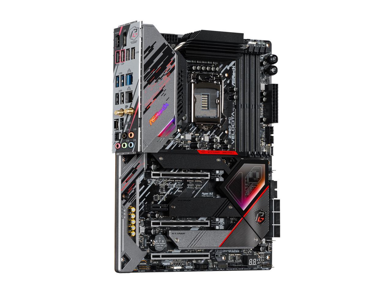 Asrock Z590 Pg Velocita Lga 1200 Intel Z590 Sata 6Gb/S Atx Intel Motherboard