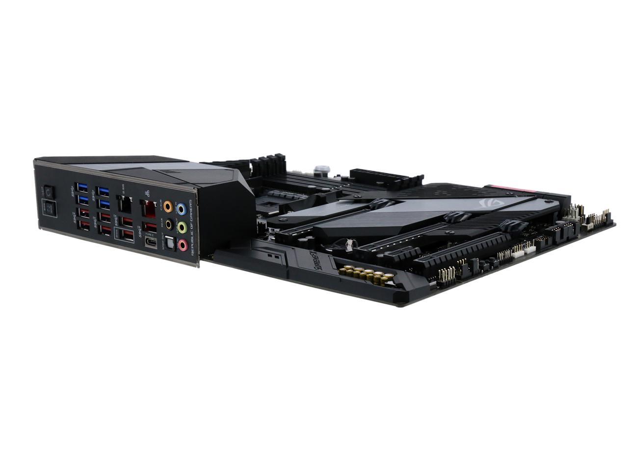 Asus Amd Am4 Rog X570 Crosshair Viii Hero Atx Motherboard With Pcie 4.0, 2.5Gbps Lan, Dual M.2, Sata 6Gb/S, Usb 3.2 Gen 2