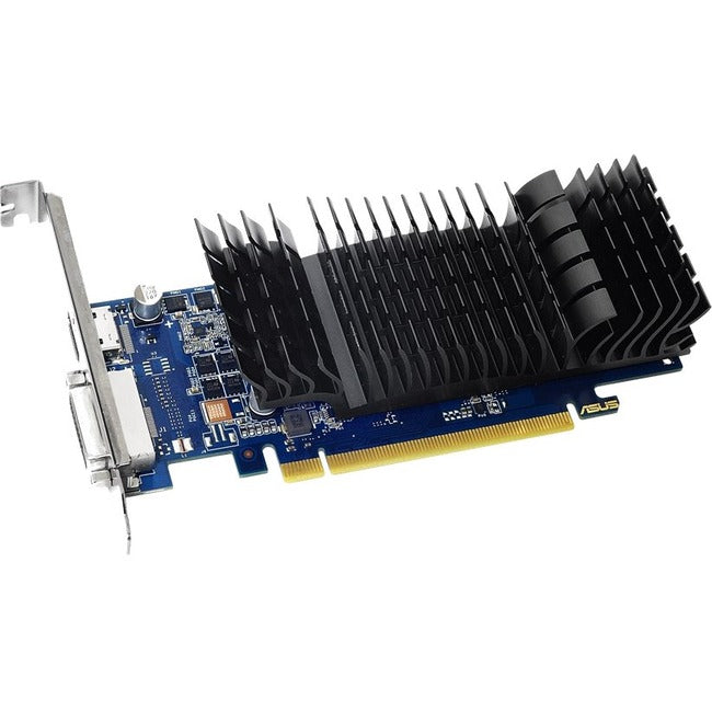 ASUS GT1030-2G-CSM GeForce GT 1030 2GB GDDR5 Low Profile Graphics Card - Silent Cooling | TecISoft