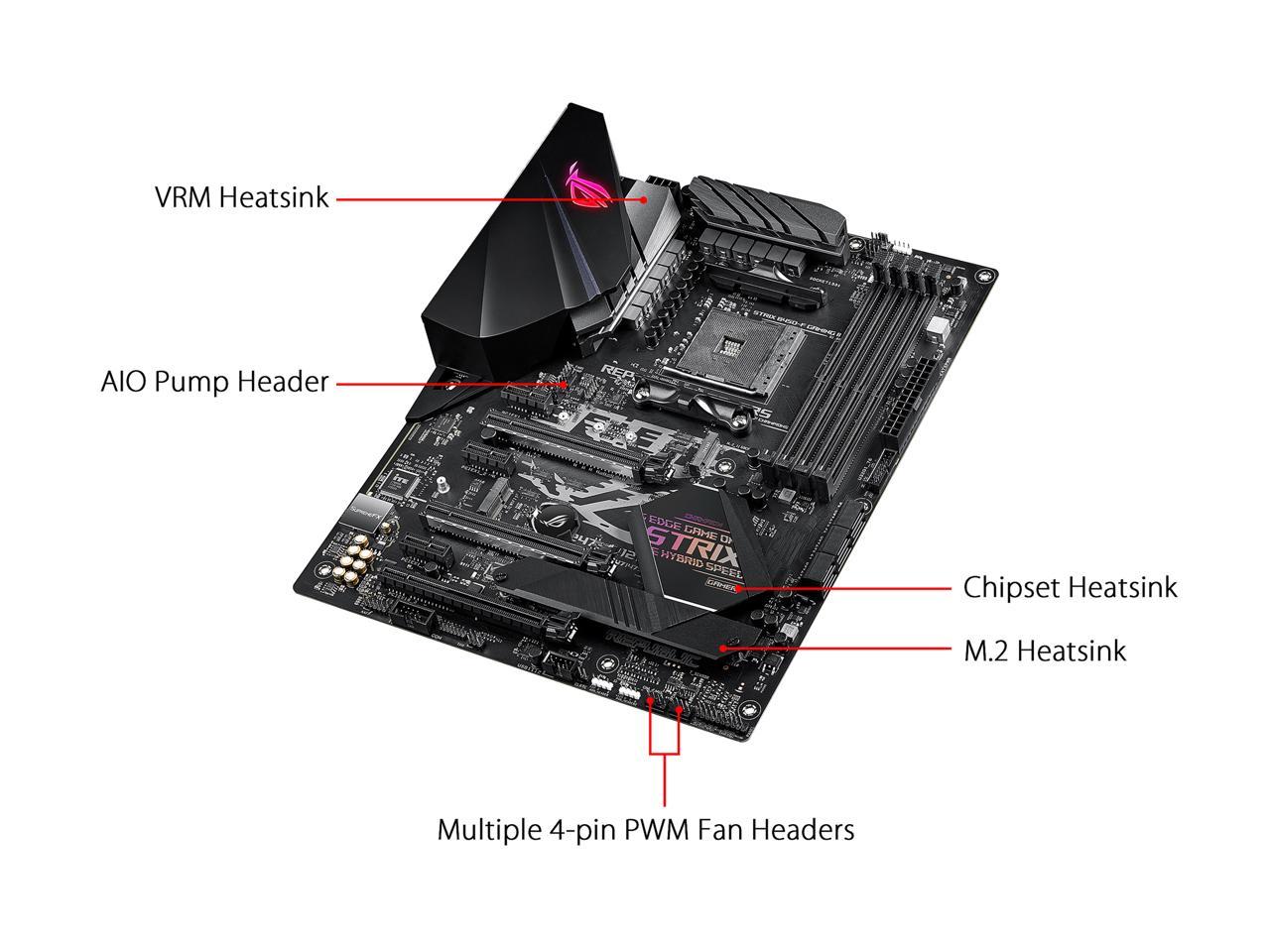 Asus Rog Strix B450-F Gaming Ii Amd Am4 (3Rd Gen Ryzen) Atx Gaming Motherboard