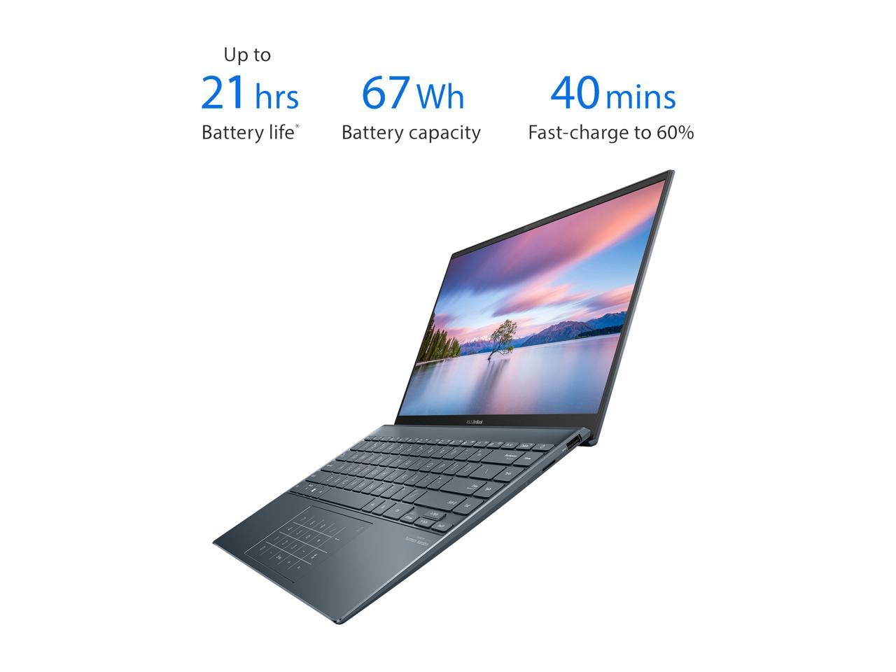 Asus Zenbook 14 Ultra-Slim Laptop 14" Full Hd Nanoedge Display, Intel Core I5-1135G7, 8Gb Ram, 512Gb