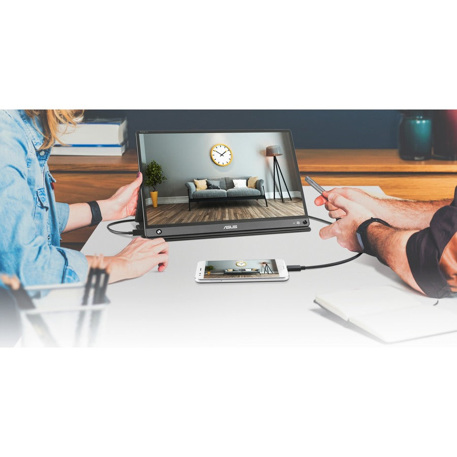 ASUS ZenScreen GO MB16AHP - Portable USB-C Monitor with Built-in Battery | Tecisoft