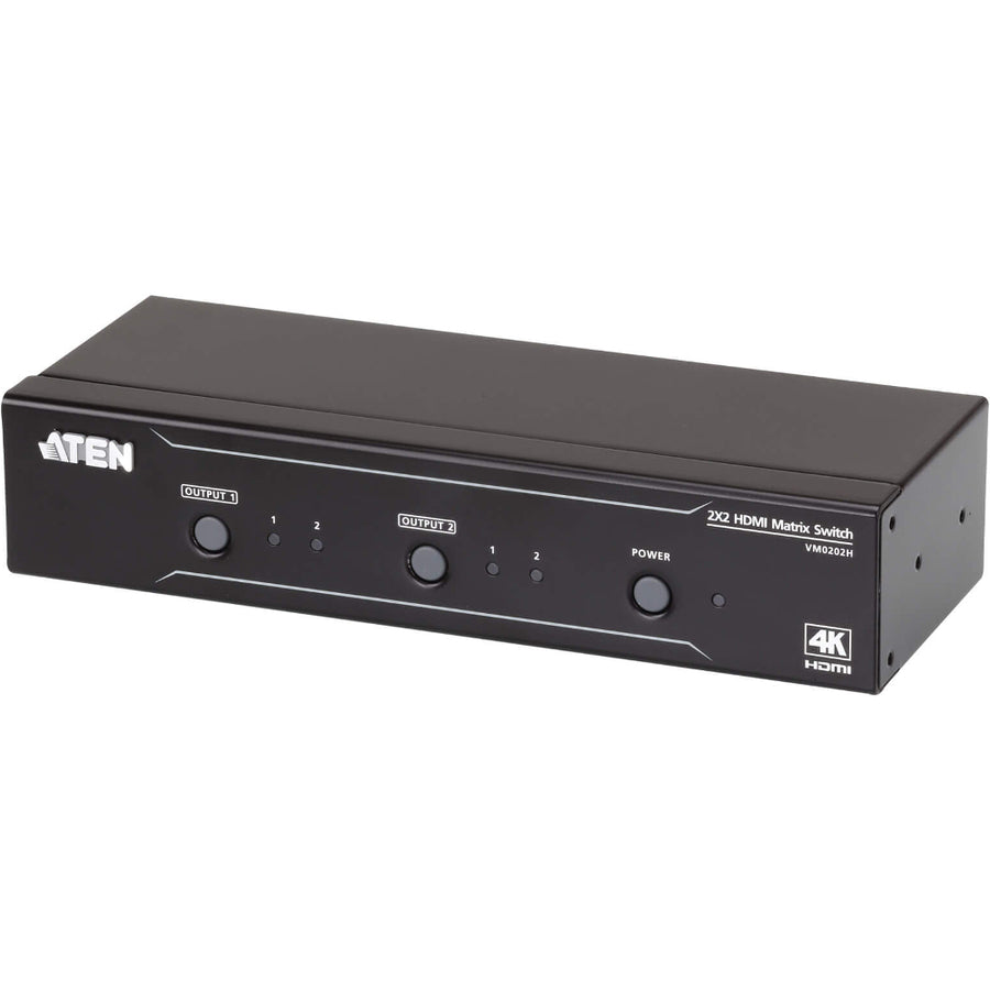 ATEN 2x2 4K HDMI Matrix Switch-TAA Compliant VM0202H