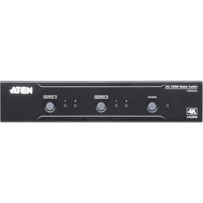 ATEN 2x2 4K HDMI Matrix Switch-TAA Compliant VM0202H