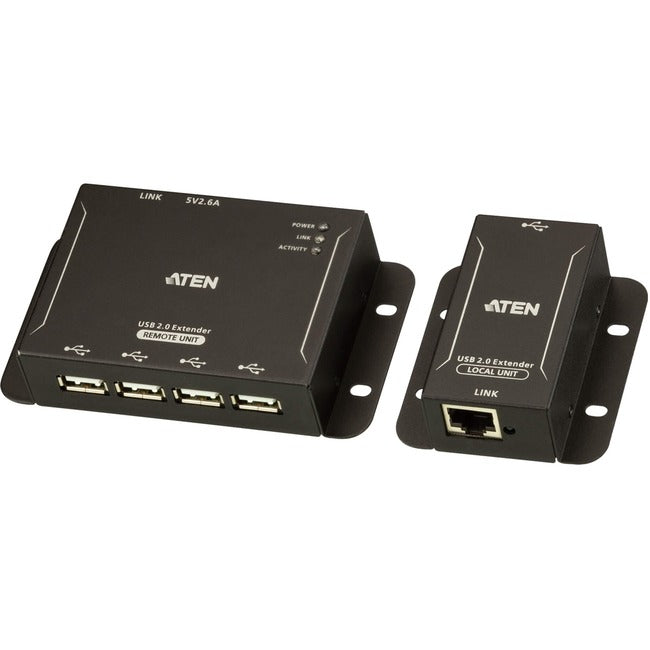 ATEN 4-Port USB 2.0 CAT 5 Extender (up to 50m) UCE3250