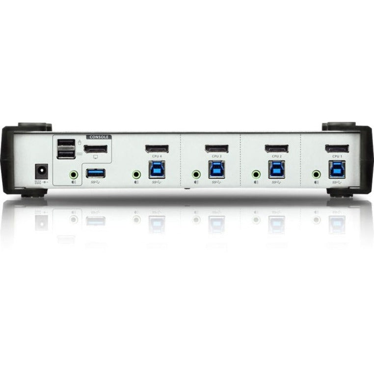 ATEN CS1914 4-Port USB 3.0 DisplayPort KVM Switch - 4K KVMP Switch | TecISoft