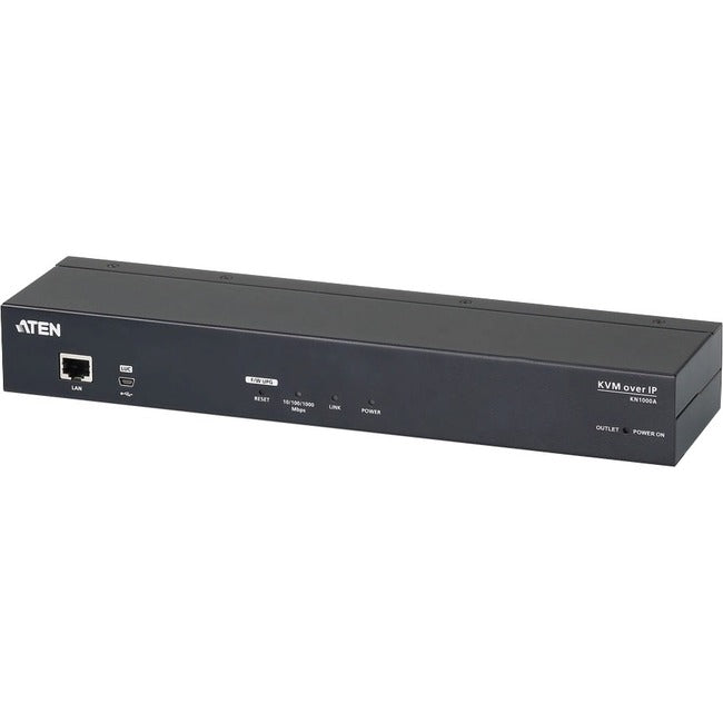 ATEN KN1000A - Single Port VGA KVM Over IP Switch TAA Compliant | TechSoft
