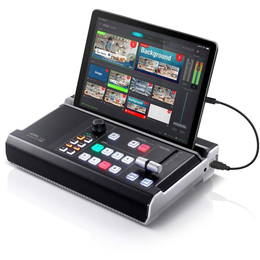 ATEN StreamLive HD All-in-one Multi-channel AV Mixer UC9020