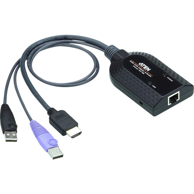 ATEN USB HDMI Virtual Media KVM Adapter Cable-TAA Compliant KA7188
