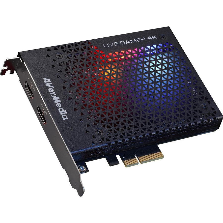 AVerMedia Live Gamer 4K PCIe Capture Card with RGB Lighting GC573