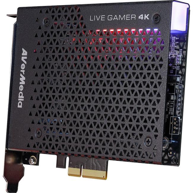 AVerMedia Live Gamer 4K PCIe Capture Card with RGB Lighting GC573